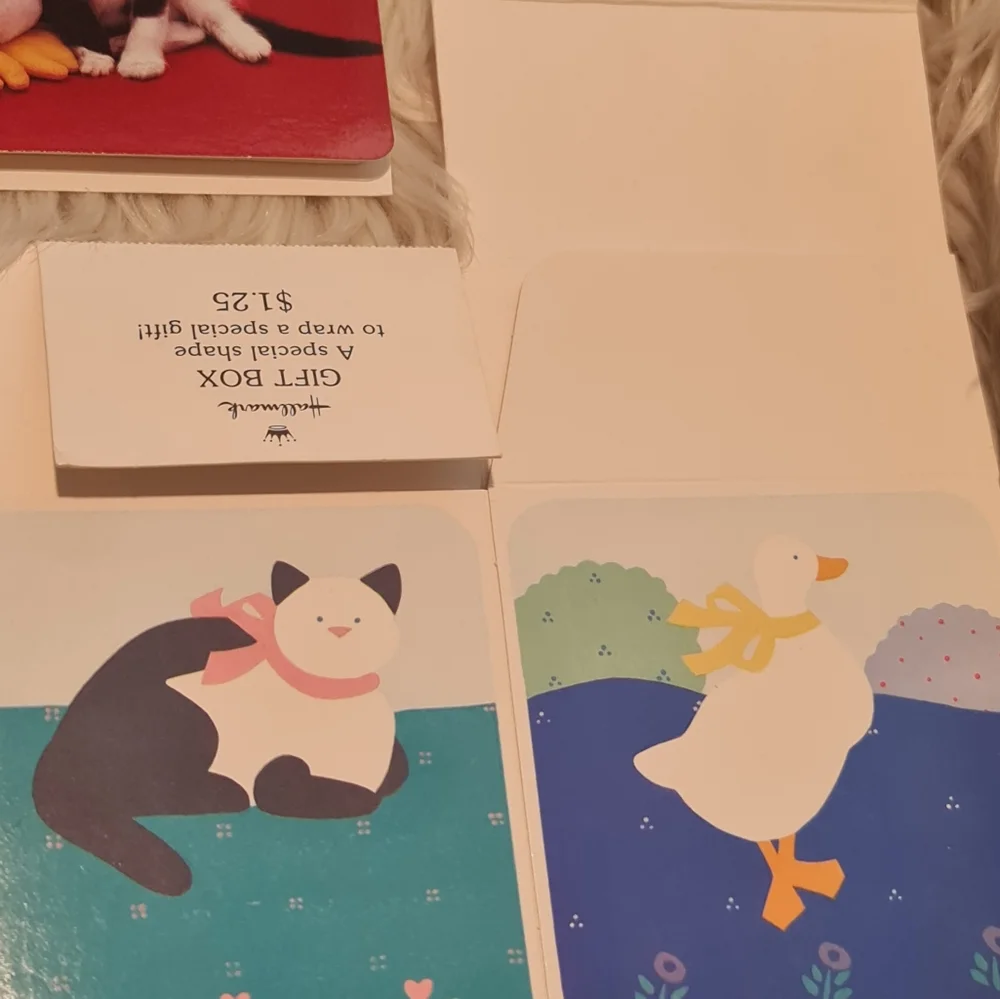 Vintage Greeting Cards - Cat Themed by Hallmark